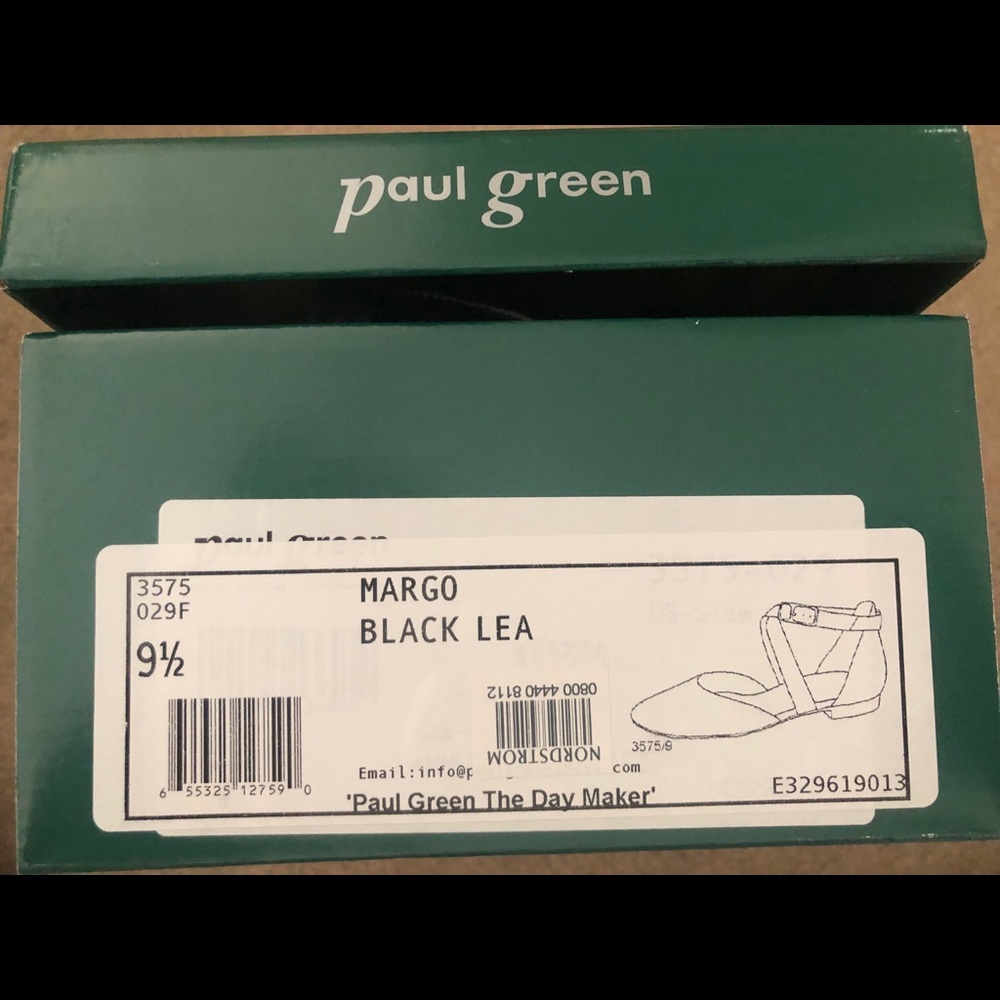Paul Green Margo Cross Strap Flat